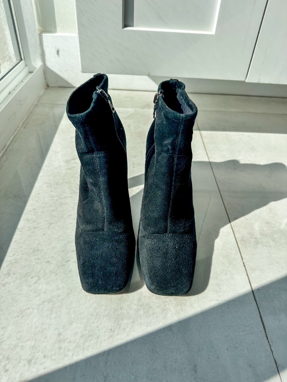 Prada Suede Ankle Boots